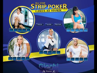 All Star Strip Poker - Girls At Work - Picture 1