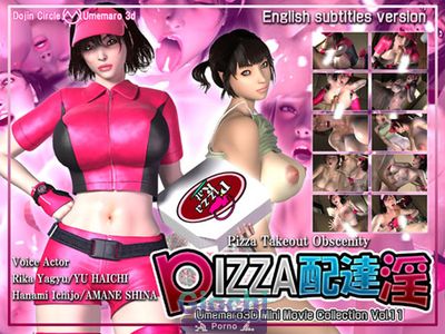 Umemaro 3D - Vol.11 - PIZZA haitatsu in / Umemaro 3D - Vol.11 - Pizza Takeout Obscenity - Picture 1